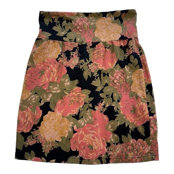 Aritiza | Talula Floral Bodycon Mini Skirt - Size Small - Picture 1 of 5